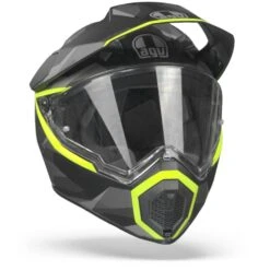 AGV AX9 Siberia Mat Zwart Geel Fluo Adventure Helm -Scorpion Winkel Agvax9siberiamattblackyellowfluo.35