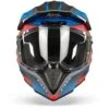 Airoh Commander Boost Rood Mat Blauw Adventure Helm -Scorpion Winkel Airoh Commander Boost Red Blue Matt v2.01
