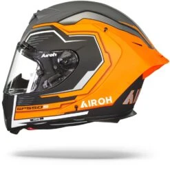 Airoh GP550 S Rush Oranje Fluo Mat Integraalhelm -Scorpion Winkel Airoh gp550 s rush orange fluo matt.11