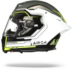 Airoh GP550 S Rush Wit Geel Glanzend Integraalhelm -Scorpion Winkel Airoh gp550 s rush white yellow gloss.11