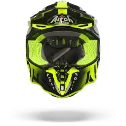 Airoh Twist 2.0 Bit Geel Grijs Crosshelm