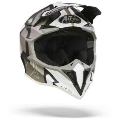 Airoh Wraap Raze Zwart Wit Crosshelm -Scorpion Winkel Airoh wraap raze black white.35