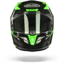 HJC RPHA 11 Carbon Bleer Zwart Groen Integraalhelm -Scorpion Winkel HJC Rpha 11 Carbon Bleer Black Green.01