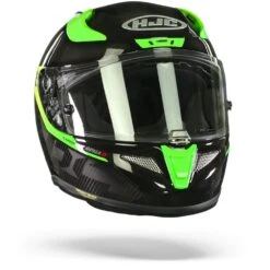 HJC RPHA 11 Carbon Bleer Zwart Groen Integraalhelm -Scorpion Winkel HJC Rpha 11 Carbon Bleer Black Green.35