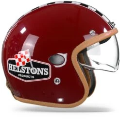 Helstons Flag Carbon Fiber Burgundy Jethelm -Scorpion Winkel HelstonsFlagRed.29