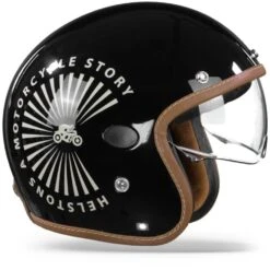 Helstons Sun Carbon Fiber Black Jethelm -Scorpion Winkel HelstonsSunBlack.29