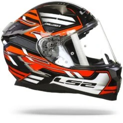 LS2 FF327 Challenger Spin Zwart Rood Wit Integraalhelm -Scorpion Winkel Ls2 ff327 challenger spin black red white.29