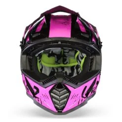 LS2 MX437 Fast Evo Verve Zwart Fluo Roze Crosshelm -Scorpion Winkel Ls2 mx437 fast evo verve black fluo pink.01
