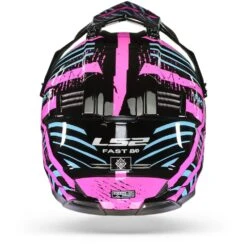 LS2 MX437 Fast Evo Verve Zwart Fluo Roze Crosshelm -Scorpion Winkel Ls2 mx437 fast evo verve black fluo pink.19