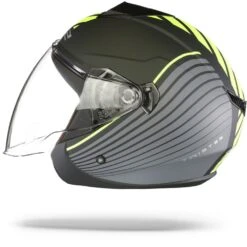 LS2 OF573 Twister II Luna Mat Zwart Titanium Jethelm -Scorpion Winkel Ls2 of 573 twister II luna matt black titanium.11