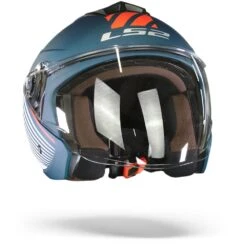 LS2 OF573 Twister II Luna Mat Blauw Wit Jethelm -Scorpion Winkel Ls2 of 573 twister II luna matt blue white.35