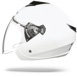 LS2 OF573 Twister II Single Mono Glanzend Wit Jethelm -Scorpion Winkel Ls2 of573 twister II single mono gloss white.11