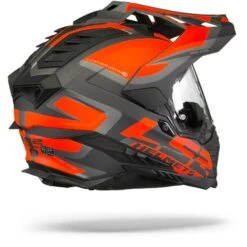 LS2 MX701 Explorer Alter Mat Zwart Fluo Oranje Adventure Helm -Scorpion Winkel Ls2 mx701 explorer alter matt black fluo orange.25