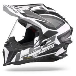 LS2 MX701 Explorer Alter Mat Zwart Wit Adventure Helm -Scorpion Winkel Ls2 mx701 explorer alter matt black white.08