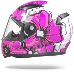 LS2 FF353 Rapid Poppies Roze Integraalhelm -Scorpion Winkel Ls2ff353rapidpoppies.11