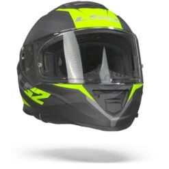 LS2 FF800 Storm Nerve Mat Zwart Hi-Vis Geel Integraalhelm