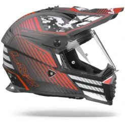 LS2 MX436 Pioneer Evo Saturn Mat Zwart Rood Adventure Helm -Scorpion Winkel Ls2mx436pioneerevosaturnmattblackred.29