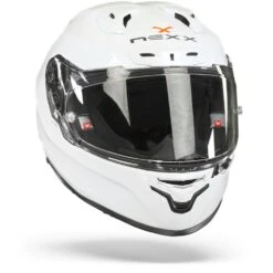 Nexx X.R3R Plain Wit Integraalhelm -Scorpion Winkel Nexx XR3R Plain White.35