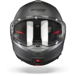 Nolan N100-5 Classic 02 Mat Vulcan Grijs Systeemhelm -Scorpion Winkel Nolan n100 5 classic n com 2.01