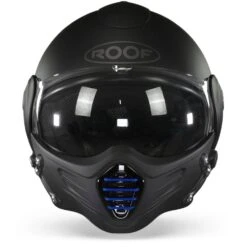 ROOF Roadster Iron Mat Zwart Blauw Jethelm -Scorpion Winkel Roof roadster iron mat black blue.01