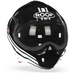 ROOF BoXXer Sting Zwart Wit Systeemhelm -Scorpion Winkel Roof boXXer sting black white.35