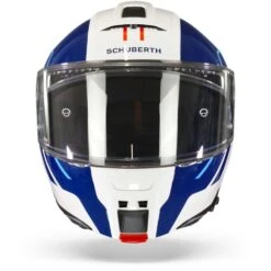 Schuberth C5 Master Wit Blauw Systeemhelm -Scorpion Winkel Schuberth c5 master white blue.01