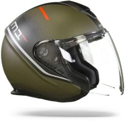 Schuberth M1 Pro Mercury Groen Grijs Jethelm -Scorpion Winkel Schuberth m1 pro murcury green grey.29