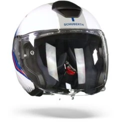 Schuberth M1 Pro Mercury Wit Blauw Jethelm -Scorpion Winkel Schuberth m1 pro murcury white blue.35