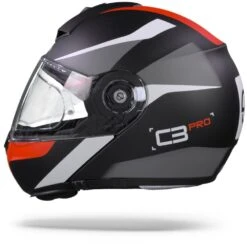 Schuberth C3 Pro Sestante Zwart Rood Systeemhelm -Scorpion Winkel SchuberthC3ProSestanteRed.11