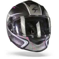 Scorpion EXO-491 Run Mat Zwart Roze Integraalhelm -Scorpion Winkel Scorpion exo 491 run matt black pink.35