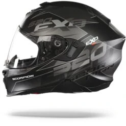 Scorpion Exo-520 Evo Air Cover Matt Zwart-Zilver Integraalhelm -Scorpion Winkel Scorpion 520 air Cover Matt Black Silver Full Face Helmet.11