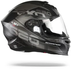 Scorpion Exo-520 Evo Air Cover Matt Zwart-Zilver Integraalhelm -Scorpion Winkel Scorpion 520 air Cover Matt Black Silver Full Face Helmet.29