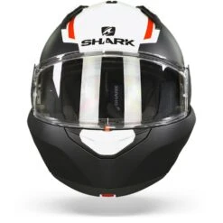 Shark Evo GT Sean WKR Wit Zwart Rood Systeemhelm -Scorpion Winkel Shark evo gt sean gt sean white black red wkr.01