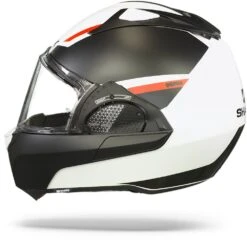 Shark Evo GT Sean WKR Wit Zwart Rood Systeemhelm -Scorpion Winkel Shark evo gt sean gt sean white black red wkr.11