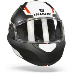 Shark Evo GT Sean WKR Wit Zwart Rood Systeemhelm -Scorpion Winkel Shark evo gt sean gt sean white black red wkr.35