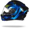 Shark Spartan GT Bcl. Micr. Replikan Zwart Chrom Blauw KUB Integraalhelm -Scorpion Winkel Shark spartan gt bcl micr replika black chrom blue kub.11