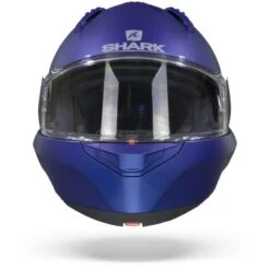 Shark Evo GT Blank Mat Electric Blauw Systeemhelm -Scorpion Winkel Sharkevogtblankmattblue.01