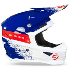 SHOT Furious Kid Roll Navy Wit Rood Glanzend Crosshelm -Scorpion Winkel Shot furious kid roll navy white red glossy.29