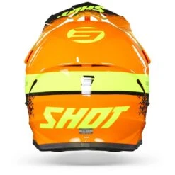 SHOT Furious Kid Roll Oranje Neon Geel Glanzend Crosshelm -Scorpion Winkel Shot furious kid roll orange neon yellow glossy.19