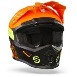 SHOT Furious Kid Roll Oranje Neon Geel Glanzend Crosshelm -Scorpion Winkel Shot furious kid roll orange neon yellow glossy.35