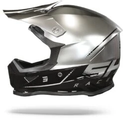 SHOT Furious Raw 3.0 Chrome Glanzend Crosshelm -Scorpion Winkel Shot furious raw 3.0 chrome glossy.11