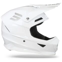 SHOT Furious Solid Wit Glanzend 2.0 Crosshelm -Scorpion Winkel Shot furious solid white glossy 2.0.29