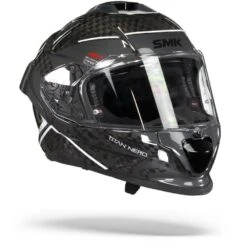 SMK Titan Carbon Nero Wit Grijs Integraalhelm
