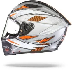 Suomy Track 1 404 Zilver Grijs Integraalhelm -Scorpion Winkel Suomy track 1 404 silver grey.11