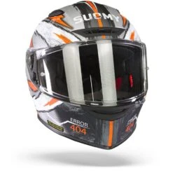 Suomy Track 1 404 Zilver Grijs Integraalhelm -Scorpion Winkel Suomy track 1 404 silver grey.35