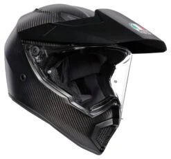 AGV AX9 Glanzend Carbon Adventure Helm -Scorpion Winkel agv ax9 carbon motorhelm