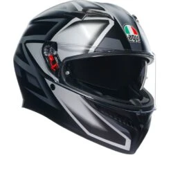 Agv K3 E2206 Mplk Compound Mat Zwart Grijs 008 Integraalhelm -Scorpion Winkel agv k3 e2206 mplk compound matt black grey 008 1