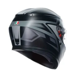 Agv K3 E2206 Mplk Compound Mat Zwart Grijs 008 Integraalhelm -Scorpion Winkel agv k3 e2206 mplk compound matt black grey 008 2