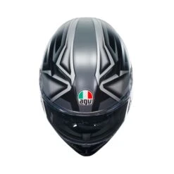 Agv K3 E2206 Mplk Compound Mat Zwart Grijs 008 Integraalhelm -Scorpion Winkel agv k3 e2206 mplk compound matt black grey 008 3