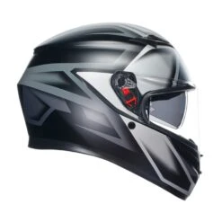 Agv K3 E2206 Mplk Compound Mat Zwart Grijs 008 Integraalhelm